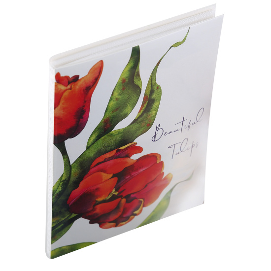 Фотоальбом на 36 фото, 10*15 см Тюльпаны Полином ФА 36.001-15