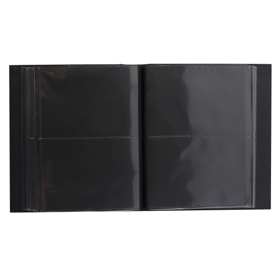 Фотоальбом 200ф 10*15 deVENTE Premium 9028403 черный