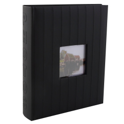 Фотоальбом 200ф 10*15 deVENTE Premium 9028403 черный