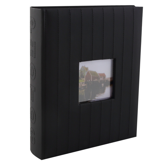Фотоальбом 200ф 10*15 deVENTE Premium 9028403 черный
