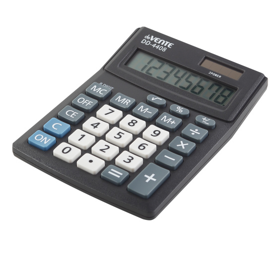Калькулятор настольный, 136*103*30 мм, 8 разрядов deVENTE 4031311