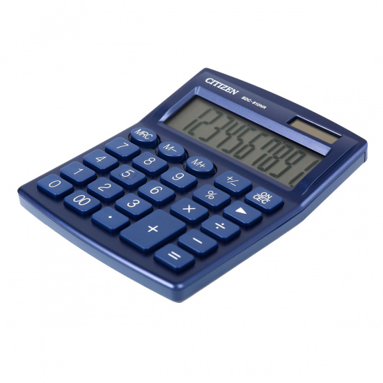 Калькулятор настольный, 125*105*20 мм, 10 разрядов Citizen SDC-810NR-NV