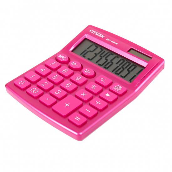 Калькулятор настольный, 125*105*20 мм, 10 разрядов Citizen SDC-810NR-PK
