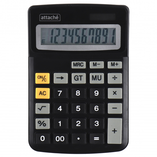Калькулятор настольный, 153*103*32 мм, 10 разрядов Attache ATC-777-10C/1277753