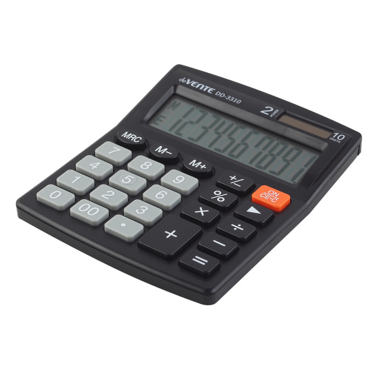 Калькулятор настольный, 127*105*22 мм, 10 разрядов deVENTE 4031321