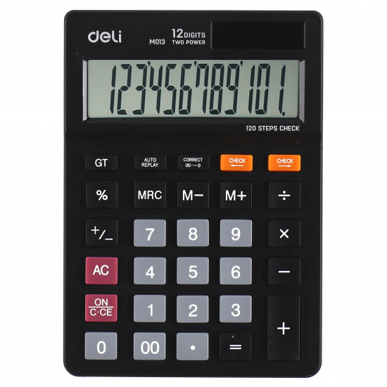 Калькулятор настольный, 149*104*26 мм, 12 разрядов Deli EM01320