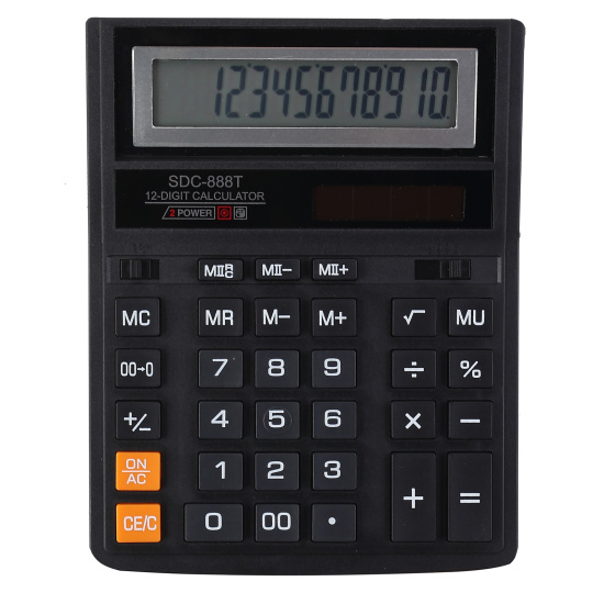 Калькулятор настольный, 190*148*20 мм, 12 разрядов Alingar AL6340