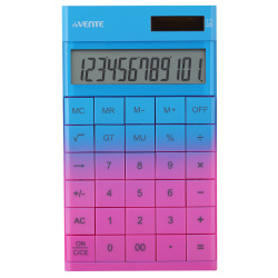 Калькулятор, настольный, 173*100*14 мм, 12 разрядов, Degrade, deVENTE, 4031420