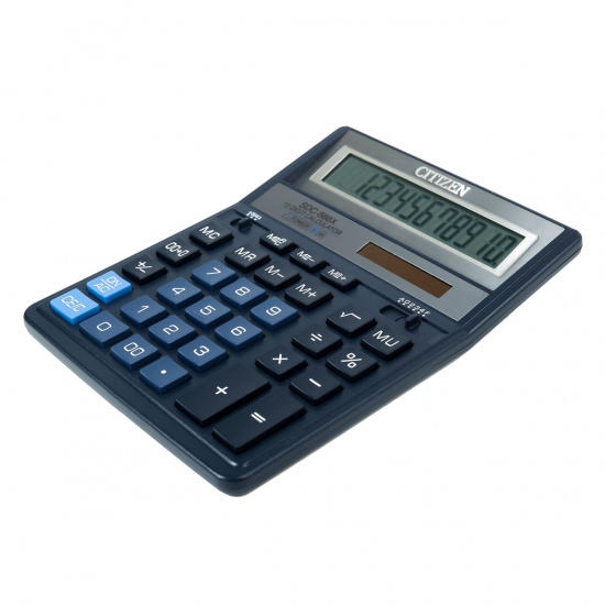 Калькулятор настольный, 204*158*31 мм, 12 разрядов Citizen SDC-888XBL