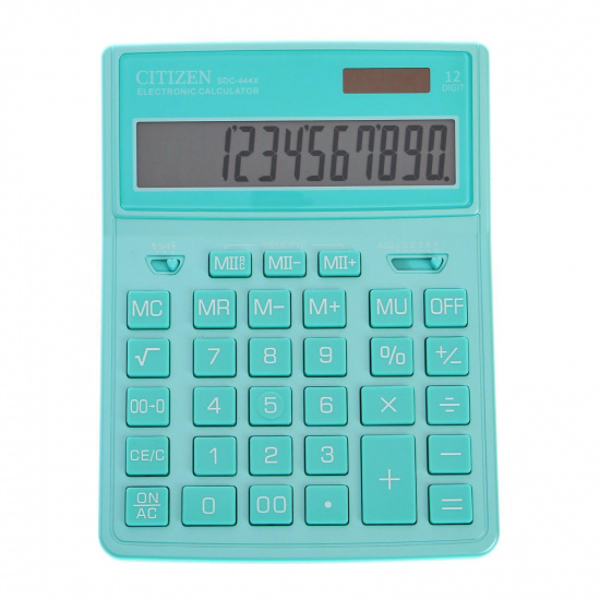 Калькулятор настольный, 204*155*33 мм, 12 разрядов Citizen SDC444XRGNE