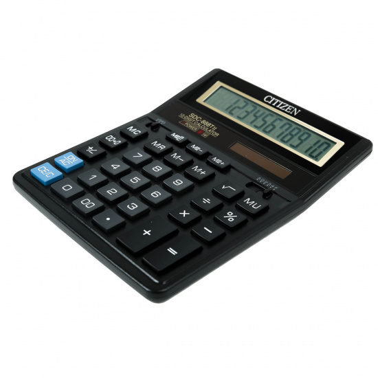 Калькулятор настольный, 204*158*31 мм, 12 разрядов Citizen SDC-888TII