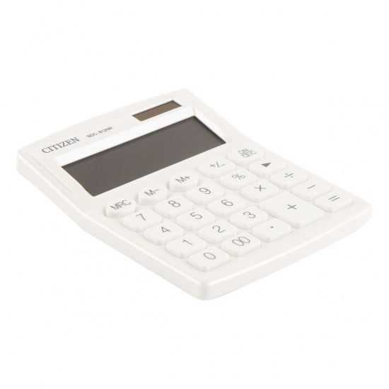 Калькулятор настольный, 125*105*20 мм, 12 разрядов Citizen SDC-812NR-WH