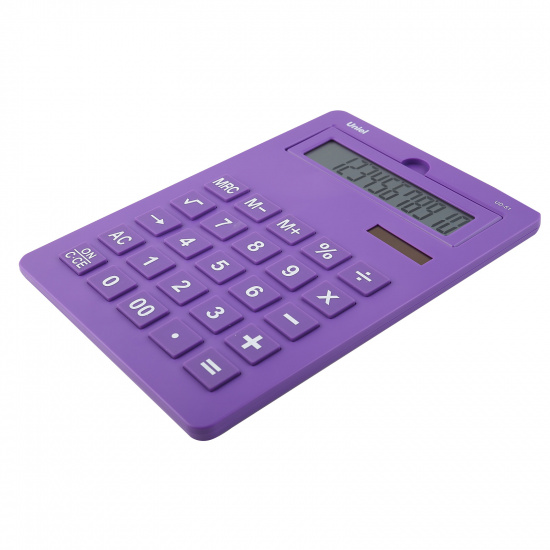 Калькулятор настольный, 295*210*11 мм, 12 разрядов Uniel UD-51L