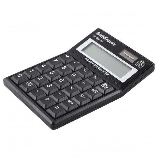 Калькулятор настольный, 141*107*35 мм, 12 разрядов PC-key Erich Krause 40300
