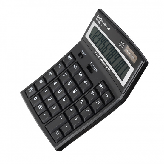 Калькулятор настольный, 193*140*40 мм, 12 разрядов PC-key Erich Krause 40500
