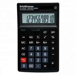 Калькулятор настольный, 175*105*20 мм, 12 разрядов Erich Krause 54412