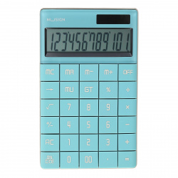 Калькулятор настольный, 12 разрядов, 165*103*15 мм Nusign Deli ENS041BLUE
