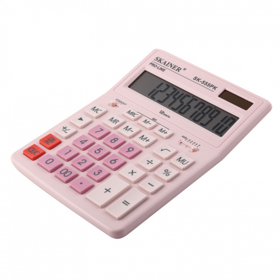 Калькулятор настольный, 205*155*30 мм, 12 разрядов SKAINER SK-555PK