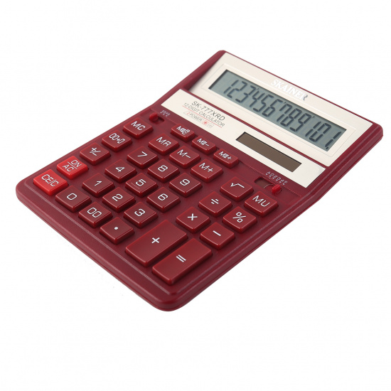 Калькулятор настольный, 200*157*32 мм, 12 разрядов SKAINER SK-777XRD