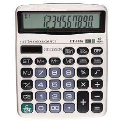 Калькулятор настольный, 12 разрядов, питание двойное, 195*155*40 мм GTTTZEN 231428