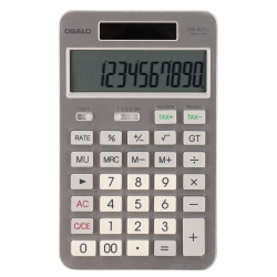 Калькулятор настольный, 180*110*20 мм, 12 разрядов OSALO 231406