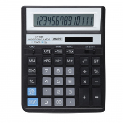 Калькулятор настольный, 204*158*32 мм, 14 разрядов Attache AF-888/1572676