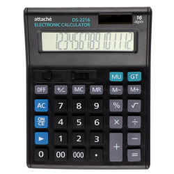 Калькулятор настольный, 190*145*45 мм, 16 разрядов Economy Attache 974207