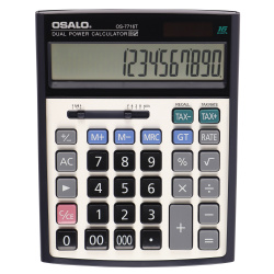 Калькулятор настольный, 16 разрядов, 186*148*40 мм OSALO 231408