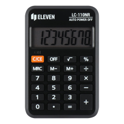 Калькулятор, карманный, 88*58*11 мм, 8 разрядов, Eleven, LC-110NR