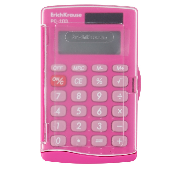 Калькулятор карманный, 94*60*8 мм, 8 разрядов PC-103 Neon Erich Krause 62017