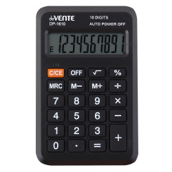 Калькулятор карманный, 98*64*12 мм, 10 разрядов deVENTE 4030305