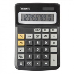 Калькулятор карманный, 12 разрядов, 153*103*32 мм Attache ATC-111-12C/1277745