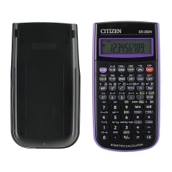 Калькулятор инженер Citizen (10+2 разр) SR260NPU 154*80*14мм (165 функц) пурпур
