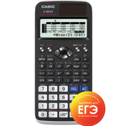 Калькулятор инженер Casio (10+2 разр) FX-991EX-S-EH-V 165*77*11мм (552 функц) черн
