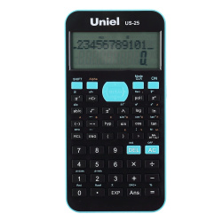 Калькулятор инженерный, 10+2 разряда, 147*75*13 мм Uniel CU325