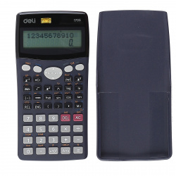 Калькулятор инженерный, 10+2 разряда, 160*80*12 мм Deli E1705