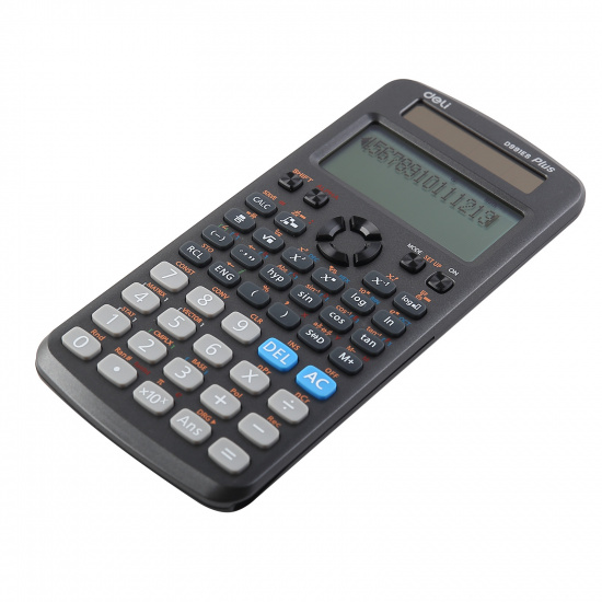 Калькулятор инженерный, 170*80*18 мм, 10+2 разряда Deli ED991ES