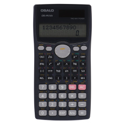Калькулятор инженерный, 155*80*15 мм, 10+2 разряда OSALO 231405