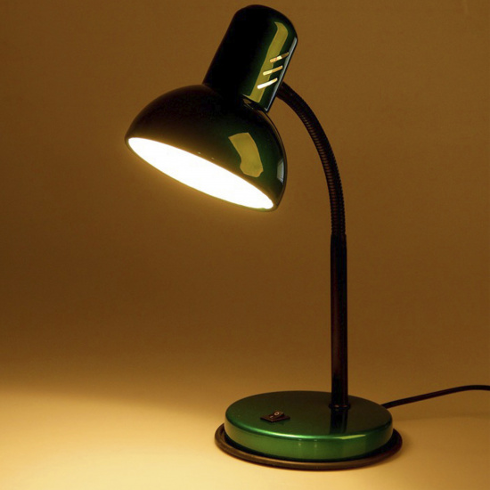 Светильник на подставке Лазурит HT-2077А (зеленый перламутр, 220 V, 60 Вт, Е27, упаковка и лампа в компл. не вх.)