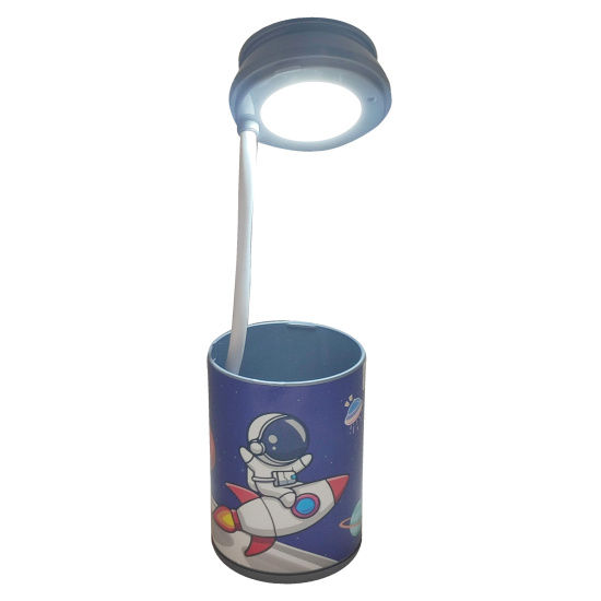 Светильник, тип лампы светодиодная, подставка, 3 вида, Astronaut, КОКОС, 217825