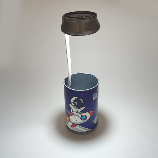 Светильник, тип лампы светодиодная, подставка, 3 вида, Astronaut, КОКОС, 217825