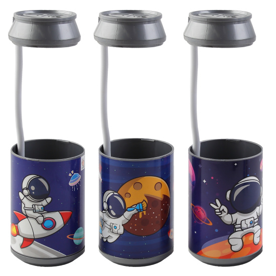 Светильник, тип лампы светодиодная, подставка, 3 вида, Astronaut, КОКОС, 217825