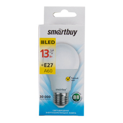 Лампа Smartbuy A-60 13W/3000/E27