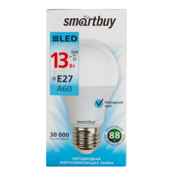 Лампа Smartbuy A-60 13W/4000/E27