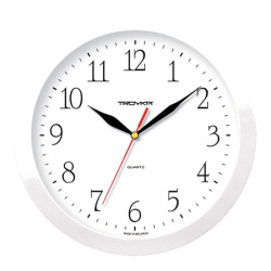 Часы настенные Ø 29см Тройка 11110113