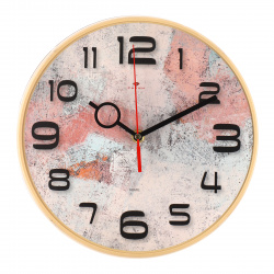 Часы настенные Ø 25 см Рубин 2524-014 Абстракция