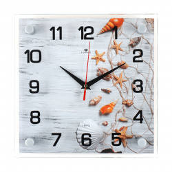 Часы настенные Рубин 2525-005 Ракушки