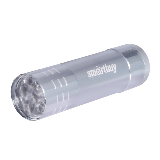Фонарик SmartBuy SBF-103-B (9 св./диодов, батарейка/аккум.)