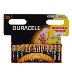 Батарейка Duracell LR03 BASIC/NEW BL-12