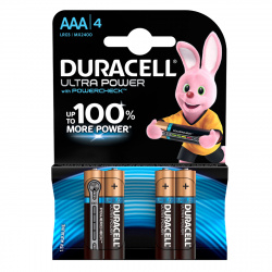 Батарейка Duracell LR03 Ultra Power BL-4